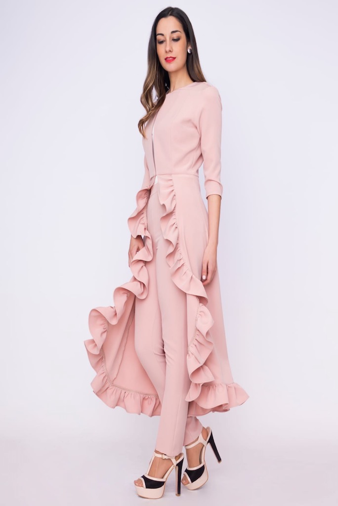 Pantalón Glam Rosa Palo