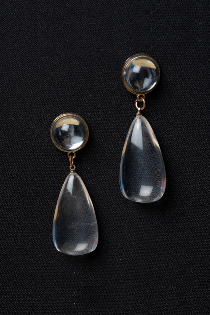 Pendientes Lágrima Cristal