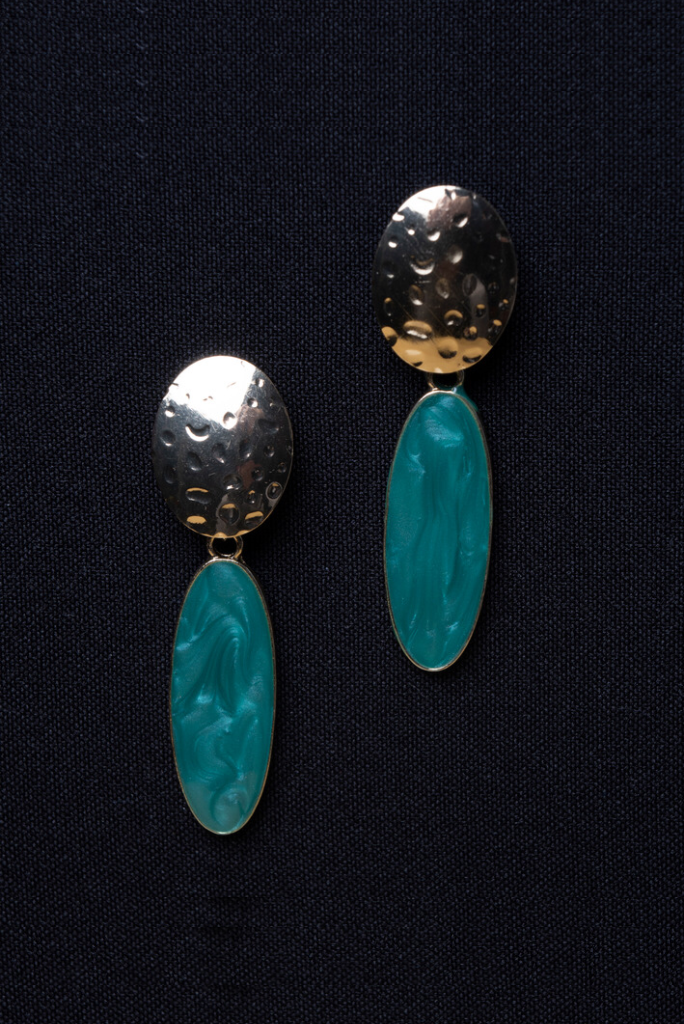 Pendiente Azul Gienah