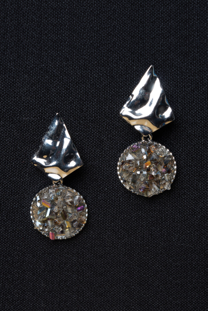 Pendiente Plateado Kari